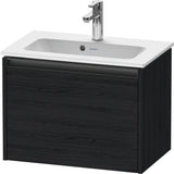 DURAVIT Ketho.2 Waschtischunterbau 610 mm betongrau matt mit Soft-Close-Auszug