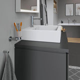Duravit Waschtisch Vero 500 mm mit Überlauf, Hahnlochbank und WonderGliss in Weiß