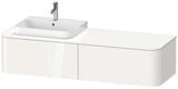 Duravit Konsolenunterschrank HAPPY D.2 P 1600 mm taupe supermatt mit Tip-On-Technik