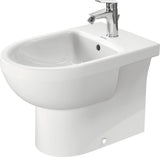 Duravit No.1 Stand-Bidet 570 mm weiß mit Überlauf und Hahnlochbank