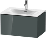 Duravit L-Cube Waschtischunterbau wandhängend 720 mm weiß matt mit 1 Auszug und Tip-On-Technik
