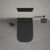 DURAVIT WC-Sitz Happy D.2 Anthrazit matt mit Absenkautomatik und Edelstahl-Scharnieren