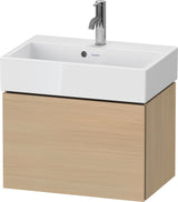 DURAVIT L-Cube Waschtischunterbau wandhängend 584 mm Weiß Matt mit 1 Auszug und Tip-On-Technik
