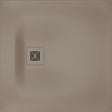DURAVIT Sustano Duschwanne 800x800x30 Mineralguss Greige Matt – Quadratisch, Bodenbündig, Rutschhemmend