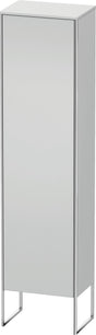 DURAVIT Hochschrank XSquare, bodenstehend, 1 Tür links, 2016x500x356 mm, Weiß Seidenmatt