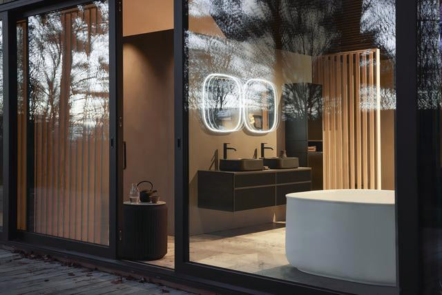 Duravit C.1 Einhebel-Waschtischmischer XL 166 mm mit Zugstange, Schwarz Matt