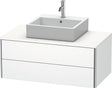 DURAVIT XSquare Konsolenwaschtischunterbau 1000 mm weiß seidenmatt mit Tip-on und Soft-Close