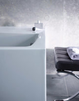 DURAVIT Paiova Badewanne 1700x1000 mm Einbau mit Acrylverkleidung, Rückenschräge links, Weiß