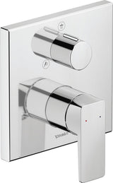 DURAVIT Manhattan Einhebel-Brausemischer Unterputz mit Keramikmischsystem, Schwarz M