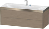 DURAVIT XViu c-bonded Waschtischunterschrank 1200 mm Eiche mit 2 Schubkästen und Tip-on-Technik
