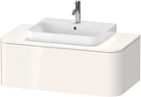 DURAVIT Happy D.2 Konsolenwaschtischunterbau 1000 mm Taupe Supermatt mit Tip-On Technik