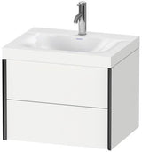 Duravit Möbelwaschtischset XVIU 600x480mm Cha ma / ta s-matt Ra 83 o HL
