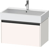 Duravit Waschtischunterbau Ketho.2 wandhängend 460x784x440mm Betongrau Matt 1 Auszug
