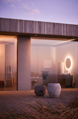 DURAVIT Licht & Spiegel Wandspiegel 700 mm rund mit Sensorschalter und LED-Beleuchtung