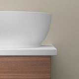DURAVIT Sivida Aufsatzwaschtisch 300 mm DuroCast Plus ohne Überlauf, Weiß
