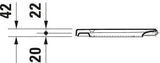 DURAVIT WC-Sitz Universal Duroplast weiß ohne Absenkautomatik mit Edelstahl-Scharnieren