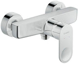 DURAVIT B.3 Einhebel-Brausemischer Aufputz – Keramikmischsystem, verchromt, für Durchlauferhitzer
