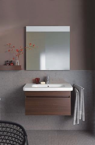 DURAVIT DuraStyle Möbelwaschtisch 785 mm, 1 Hahnloch, mit Überlauf, weiß