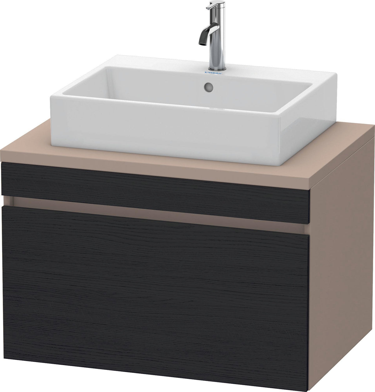 DURAVIT DuraStyle Konsolenunterschrank 800 mm betongrau matt mit 1 Auszug