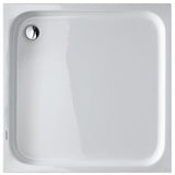 DURAVIT D-Code Duschwanne 800x800 mm Weiß Sanitäracryl Quadratisch