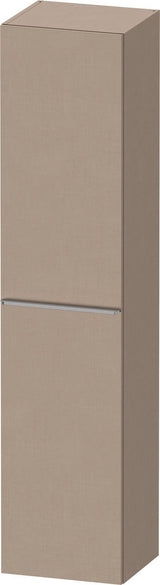 DURAVIT D-Neo Hochschrank 400x360x1760 mm, 1 Tür links, Eiche Schwarz – Matt, Soft-Close