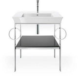 DURAVIT White Tulip Metallkonsole 684 mm – Design von Philippe Starck mit Höhenausgleich