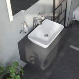 Duravit D-Neo Aufsatzbecken 400x400mm Weiß mit HygieneGlaze – Quadratisches Design