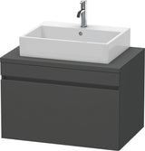 DURAVIT DuraStyle Konsolenunterschrank 800 mm betongrau matt mit 1 Auszug