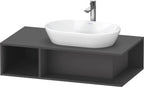 graphit matt / 1000 mm / Waschtischkonsole
