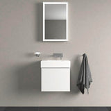 DURAVIT Vero Air Handwaschbecken 500 mm ohne Hahnloch & Überlauf – Weiß, wandhängend