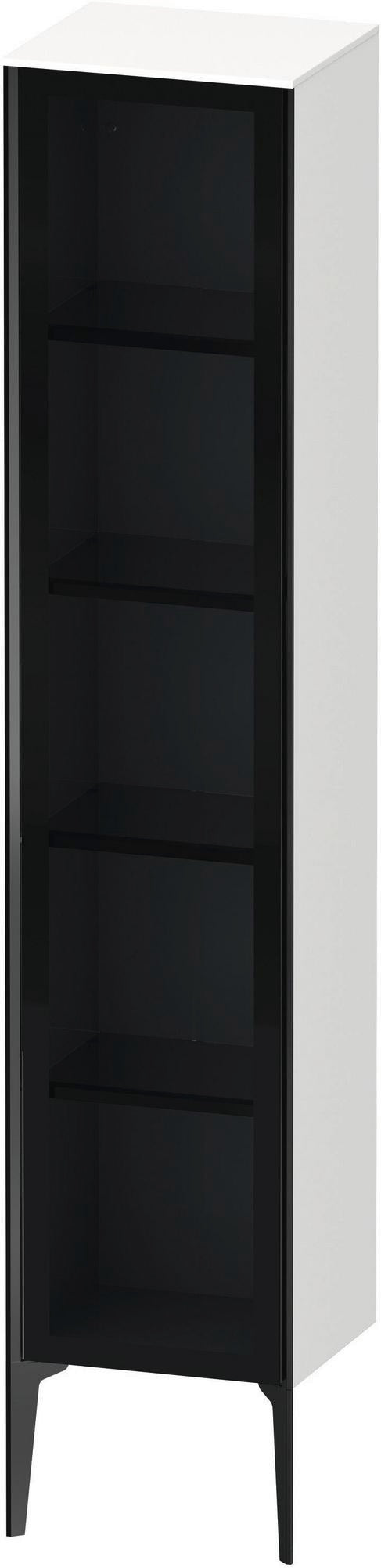 DURAVIT XViu Hochschrank 400 mm Parsolglas matt mit Tip-on Technik und Soft-Close