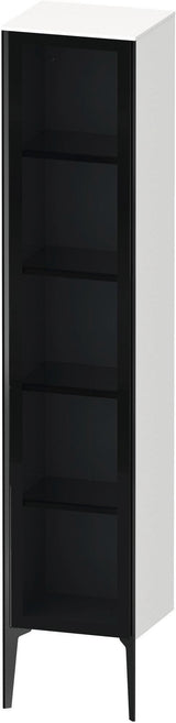 DURAVIT XViu Hochschrank 400 mm Parsolglas matt mit Tip-on Technik und Soft-Close