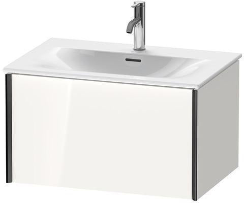 Duravit Waschtischunterbau XVIU 710 mm weiß matt – wandhängend mit Tip-On-Technik