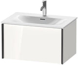 Duravit Waschtischunterbau XVIU 710 mm weiß matt – wandhängend mit Tip-On-Technik