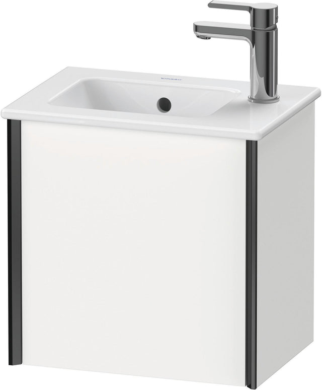 DURAVIT XViu Waschtischunterbau 410 mm wandhängend mit Tip-on Technik und Soft-Close