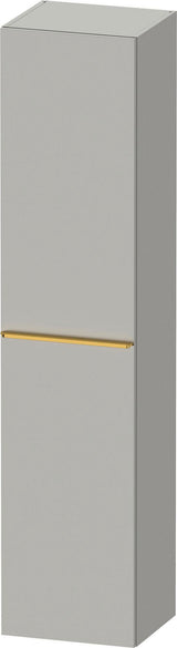 DURAVIT D-Neo Hochschrank 400x360x1760 mm, 1 Tür links, Eiche Schwarz – Matt, Soft-Close