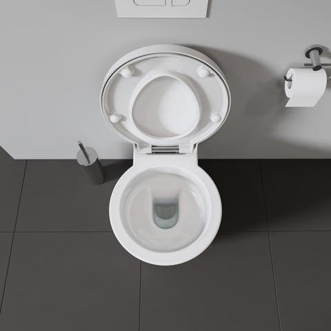 DURAVIT WC-Sitz Starck 1 mit SoftClose Absenkautomatik, weiß, Duroplast, abnehmbar