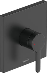DURAVIT C.1 Einhebel-Brausemischer Unterputz, eckig, Keramikmischsystem, Schwarz Matt