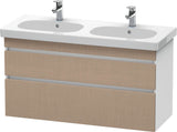 Duravit DuraStyle Waschtischunterbau 1150 mm, 2 Schubkästen, weiß matt – wandhängend