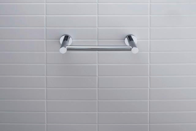 DURAVIT D-Code Wannengriff 200 mm Chrom – Wandmontage Haltegriff aus Metall