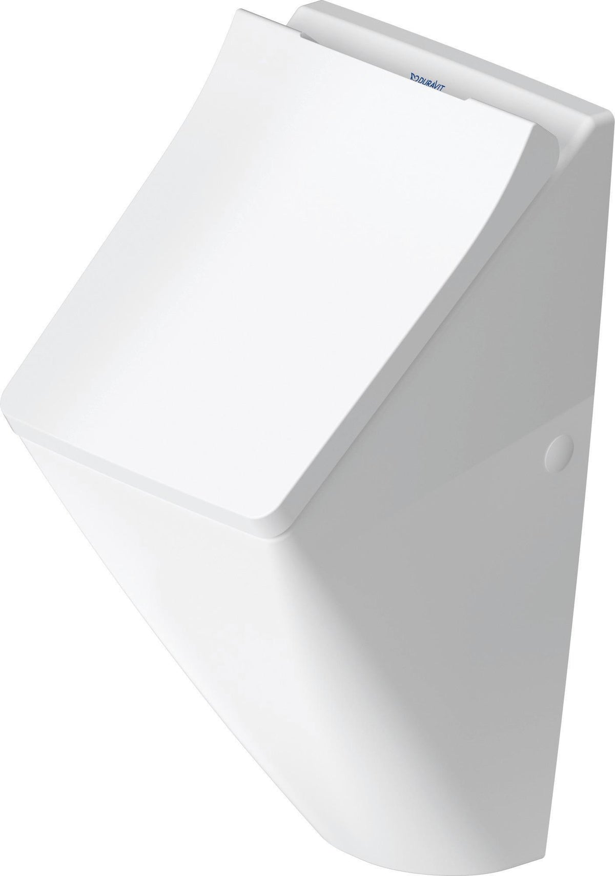 DURAVIT Urinal Viu mit Spüldüse weiß, rimless, Zulauf von hinten, für Deckel
