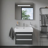 DURAVIT Waschtisch Vero 700 mm mit Überlauf und 1 Hahnloch in Weiß