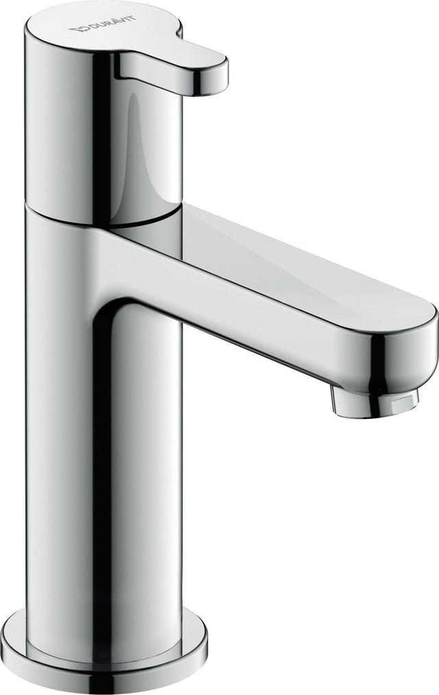 DURAVIT B.2 Standventil ohne Zugstange, Chrom – Hochwertige Armatur für 1 Hahnloch