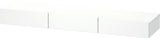 Duravit DuraStyle Schubkastenablage 1800 mm, 3 Schubkästen, weiß matt – wandhängend