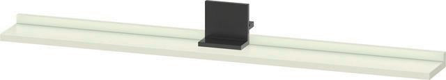 DURAVIT Sivida Spiegel Ablage 1000 mm Chrom/Nussbaum Matt – Badablage mit Befestigungsmaterial