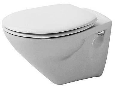 DURAVIT Wand-WC Design Classics Cascade 530 mm weiß – Wandhängendes Tiefspül-WC mit Spülrand