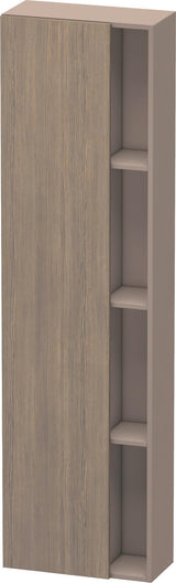 DURAVIT DuraStyle Hochschrank 240x500x1800 mm, 1 Tür, Anschlag links, Eiche Terra/Weiß Matt