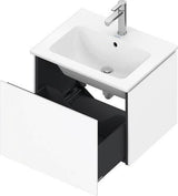 Duravit L-Cube Waschtischunterbau 620 mm taupe supermatt mit Tip-On-Technik