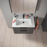 DURAVIT D-Code 2.0 Waschtischunterbau 784 mm Eiche Marmor mit Soft-Close