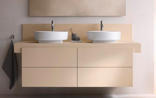 Duravit Balcoon Aufsatzbecken 450x450 mm weiß geschliffen mit Ablaufventil